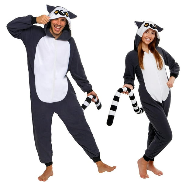 ¡Onesie Funziez! Disfraz ajustado de animal adulto para Halloween
