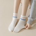 thumbnail image 4 of AirLoni Men Women Tube Socks Breathable Odor Resistant College Style Student Daily Sport Socks For Running Gym Travel Couple Matching Cotton Sock Ankle Socks, 4 of 5