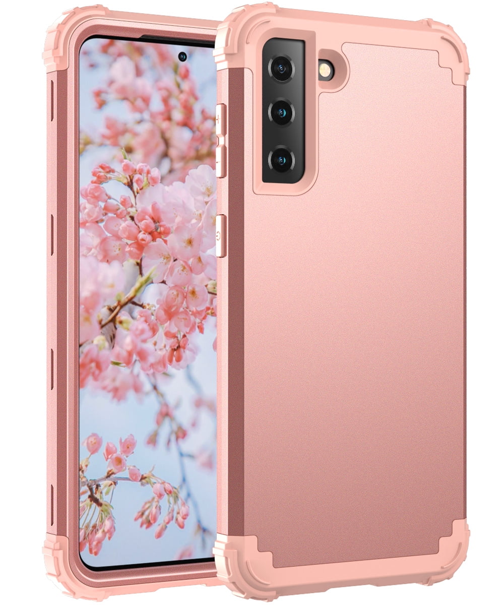 Galaxy S21 Plus Case, S21+ Case, Allytech Silicone PC Reinforced