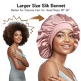thumbnail image 4 of Gorro de seda Umisleep 22 Momme, 100% morera auténtica para mujer, 4 of 6