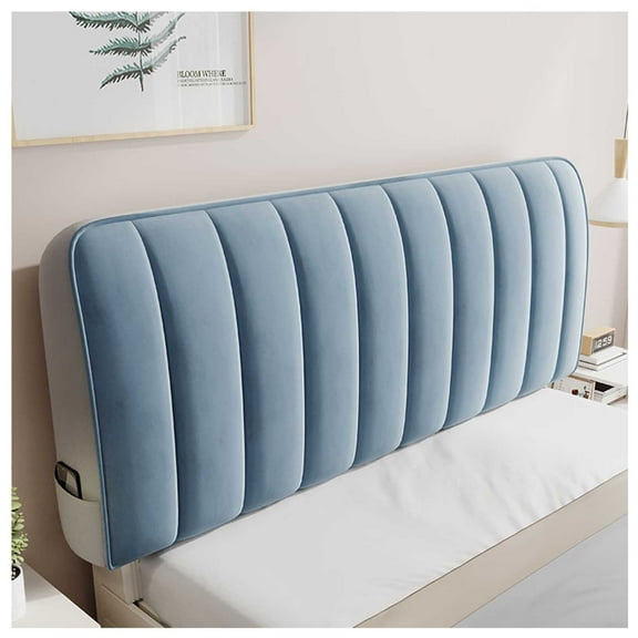 Bed Headboard Slipcover for Queen King Size, Stretch Dustproof Bed Head Cover,Super Soft Comfotable Bed Head Cover for Bedroom Decor