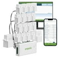 thumbnail image 1 of Emporia Moniteur d'Énergie Domestique Intelligent Gen 3 avec 16 Capteurs de Niveau de Circuit 50A - Automatisation et Contrôle de l'Énergie Domestique - Moniteur/mètre d'Électricité en Temps Réel - Mesure Solaire/réseau, 1 of 5