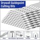 thumbnail image 2 of 50Pcs 1/8 Inch Drywall Guide Point Cutting Bits Drywall Tools,Dry Wall Cutting Tools,for Use with Spiral Saw, 2 of 5