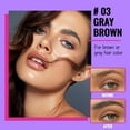 thumbnail image 2 of Tattoo Eyebrow Gel Easy Peel Off, Waterproof & Long Lasting Up to 3 Days, Semi-Permanent Peel Off Brow Tint Gel for Sparse Brows, Transfer-proof, Natural Color for Fuller Defined Brows (Gray Brown), 2 of 7