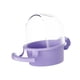 thumbnail image 1 of Cuenco para comida de pájaros perfecl taza dispensadora de agua para loros comedero colgante Violeta, 1 of 8