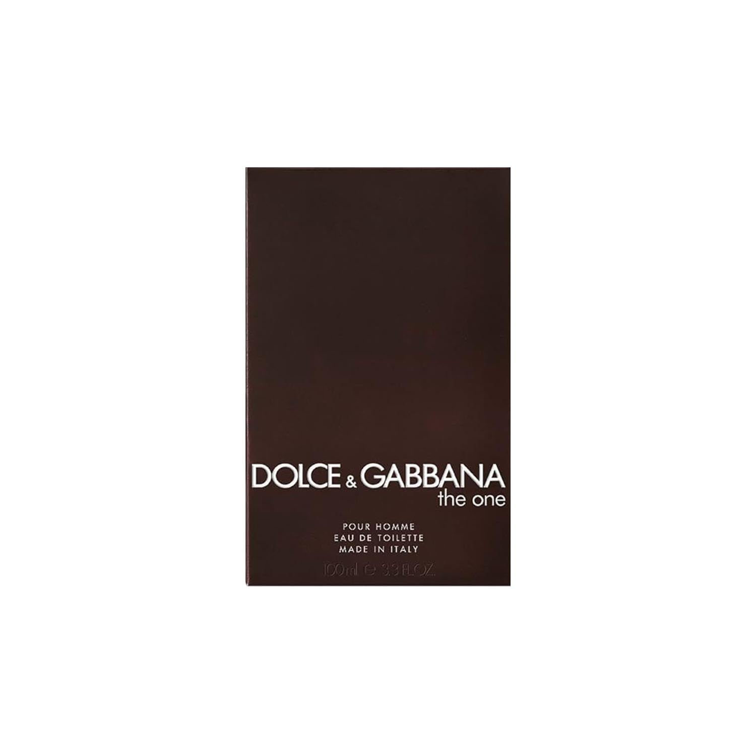 Dolce & Gabbana The One Eau de Toilette, Cologne for Men, 3.3 fl oz