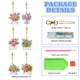 thumbnail image 2 of Llavero Con Diamante 6 Unidades Flores Barril Mandala Doble Cara, 2 of 7