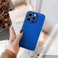 thumbnail image 2 of FABEN-Compatible avec iPhone 7 Plus/8 Plus Étui en Cuir pour Femmes, Étui de Luxe Solide à la Mode, Design Classique Antichoc Étui Mince, Étui Protectrice Anti-Rayures pour 7P/8P 5.5 Pouces - Bleu Klein, 2 of 4