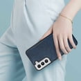 thumbnail image 7 of Allytech Wallet Case for Samsung Galaxy S22 - 2 Card Holder - Military Grade Drop Protection - Ultra Slim & Protective - Premium PU Leather Shockproof Phone Case for Women & Men - Blue, 7 of 7