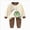 A28-Brown, variant on Kids Girls Long Sleeve Pajamas Sleepwears Pajama Cute Pjs for Toddler Clothes 6-12 Months 12-24 Months 2t 3t 4t 5t 6t 7t 8t 9t Children(Khaki,3-6 Months)