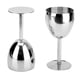 thumbnail image 3 of Cáliz cóctel de Acero inoxidable Sunnimix Taza de copa de metal plata 70 mm 145 mm, 3 of 8