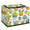 Multicolor 3, variant on CURLYOOT Cactus Storage Bin with Zipper Lid Foldable Storage Basket Box Desert Flowers Clothes Organizer Container for Closet, Shelf, Bedroom, Home Decor