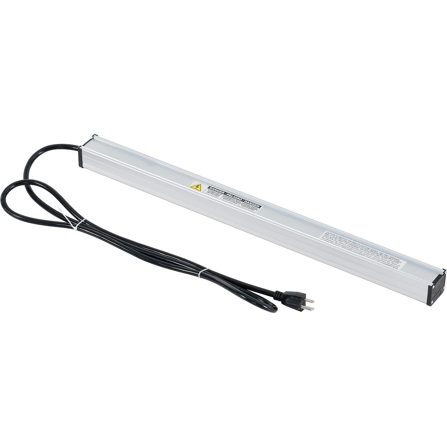 25" 9 Outlet Aluminum Power Strip with 6-ft Cord ETL/cETL
