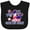 AB-Black, variant on Inktastic My 1st 4th of July with Stars and Cupcake Boys or Girls Baby Bib