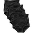 thumbnail image 4 of Cupid Women's 4-Pack Light Control Shapewear Panty Brief with Tummy Panel, 4 of 8