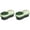 Green*2, variant on Laundry Stain Brush Two-Side Soft Bristle Scrub Brush for Stain Removal Silicone Household Clothes Washing Brush Dual-use Scrubbing Brush for Clothes Underwear, 1 Pack (White)