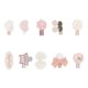 thumbnail image 2 of Creative Kids Hairpin for Baby Made of Cloth Multi Color Hair Accessory 10 Pieces, 2 of 5