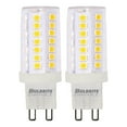 thumbnail image 2 of Bulbrite LED 6.5W Soft White Light Bulbs, Clear (2 Pack), 2 of 4