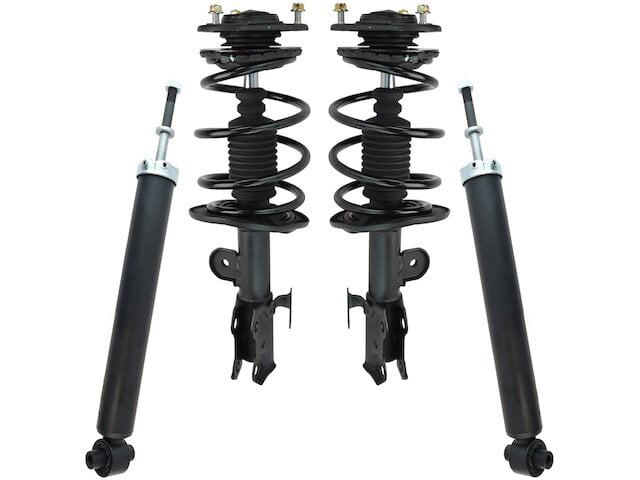 FCS Front Struts and Coil Springs and Rear Shocks Kit For Scion Xa Xb 1.5L FWD 