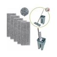 thumbnail image 3 of 5 Microfiber Broom Refill Covers Auto Clean And Dry - Microfiber Replacement/Broom Pads Mops, 3 of 4