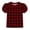 Red, variant on ZUKMRJPC Girls Plaid Puff Short Sleeve Shirts Casual Fashion Crew Neck Tunic Tops Kids Summer Trendy Checkered Tee Blouses 4-15 Years