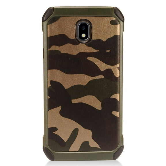 GSA Astronoot Camo Hybrid Case For Samsung Galaxy J7 (2018), j737 Green