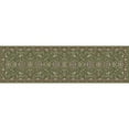 thumbnail image 4 of Art Carpet 841864102444 4 x 6 ft. Arabella Collection Traditional Border Woven Area Rug, Green, 4 of 4