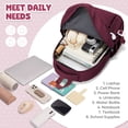 thumbnail image 5 of SYCNB High School Bookbag for Student Book Bags, College Bag Rucksack for Men Large Laptop Travel Backpack Water Resistant Casual Daypack, Lightweight Backpack for Women Simple Backpack, 5 of 8