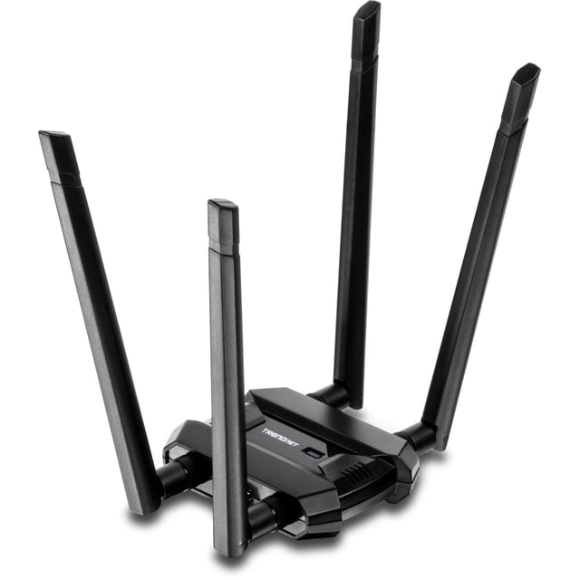 Adaptador USB inalámbrico TRENDnet AC1900 de alta potencia de doble banda