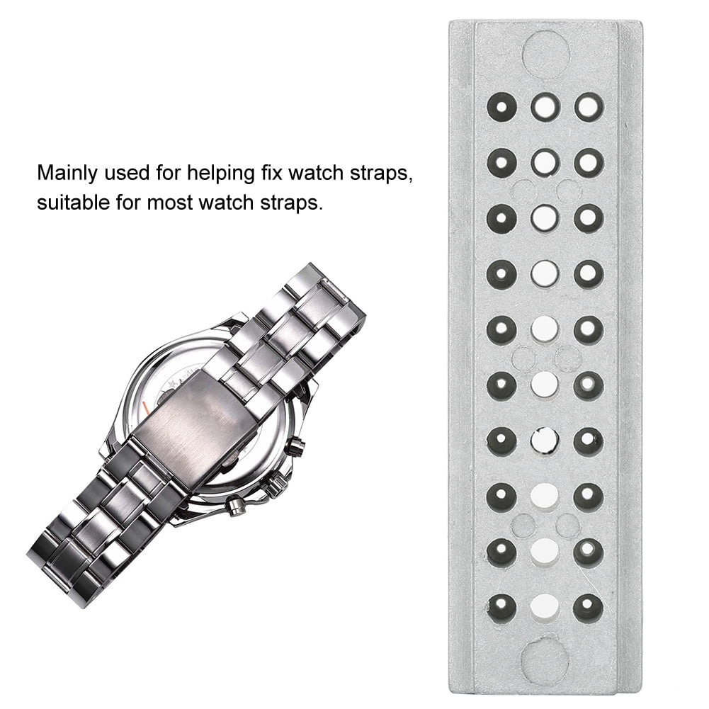 YLSHRF Watchmaker Tools Riveting Stake Block 30 Holes For Watchmakers Watch Repair
