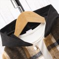 thumbnail image 5 of KPOPLK Boys Two Piece Outfit Clothes Plaid Front Button Down Hoodie Sweatshirt and Jogger Sweatpants Sets Size 3-4 Years,Khaki, 5 of 8