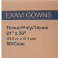 thumbnail image 5 of McKesson Disposable Pediatric Tissue-Poly Exam Gown Child Size 50 Ct, 5 of 6