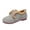Gray, variant on Willtoo Mary Jane Shoes Women Warm Faux Suede Winter Shoes Adjustable Strap Round Toe Non Slip Casual Walking Shoes