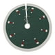 thumbnail image 1 of Tapete de Navidad grande redondo perfecl de 48 pulgadas con patrones de sombrero de Navidad Verde, 1 of 8