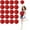 Red, variant on cheer pom pom, 20PCS Cheerleading Pom Poms, Premium Metallic Pom Poms Set Cheering Hand Flowers Handle Dance Pom Poms Cheering Squad Pompoms for Football Basketball Cheers