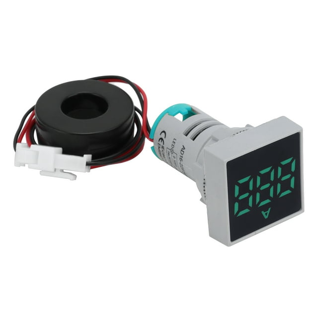 Digital Current Meter, Accurate Measurement Craftsmanship Digital Current Lamp Easy To Carry For Home Green