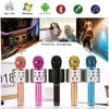 Basstop WS858 Portable Bluetooth Karaoke Microphone Wireless Professional Speaker Home KTV Handheld Microphone