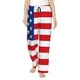 thumbnail image 1 of Balery America Flags3 Pantalones de pijama para mujer, pijamas ultraligeros, pantalones de estar por casa-Medium, 1 of 6