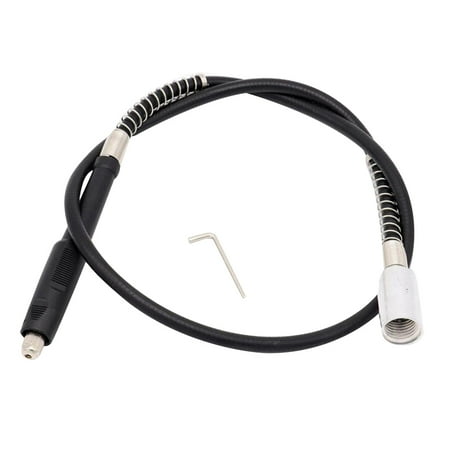 

flexible shaft 1 Pc Flexible Shaft Extension Screwdriver Drill Bit Holder Cable Rotary Grinder Tool Flex Shaft Collet for Grinding Polishing Carving Black