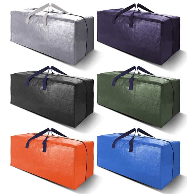 Bolsas de mudanza VELVETSURE Heavy Duty, extra grandes, 86 L, juego de 6