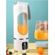 thumbnail image 3 of DEUS KITCHEN Licuadora portátil 450 ml, triturador de hielo inalámbrico. | Recargable vía USB, 3 of 5