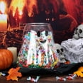 thumbnail image 7 of Way to Celebrate Halloween Clear Iridescent Acrylic Ghost Bucket, 4.5 qt, 7 of 7