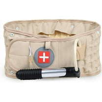 XYZDreams Lumbar Traction Belt with Spinal Air Decompression and Extender for Back Support