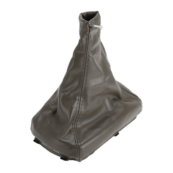 Unique Bargains 1 Pc Gear Shift Stick Gaiter for VAUXHALL for Astra 1998-2005 Gear Stick Knob Cover Boot Shift Cover Brown Faux Leather