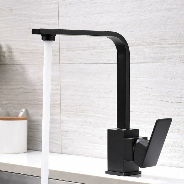 Hot And Cold Mixing Kitchen Faucet, 360 Degree Rotation For Seamless Kitchen Activities, 34.4 X 26.6 Cm, Premium Brass Two-Year Warranty