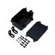 thumbnail image 1 of Caja receptora de metal, caja ESC, piezas de actualización aptas para vehículos de orugas SCX10 1/10 RC, color negro, 1 of 5