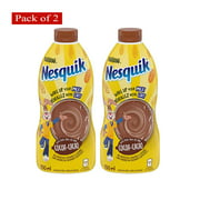 Nesquik Iron Enriched Chocolate Syrup, 700ml Bottle (Pack of 2)