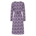 thumbnail image 2 of Lazy Jacks Womens Barley Long-Sleeved Midi Dress, 2 of 4