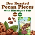 thumbnail image 4 of Dry Roasted Pecan Pieces with Himalayan Salt, 8 Ounces – Oven Roasted, Lightly Salted, No Oil Added, Perfect for Cooking, Baking and Snacking, Vegan, Kosher, Bulk - by Food to Live, 4 of 7