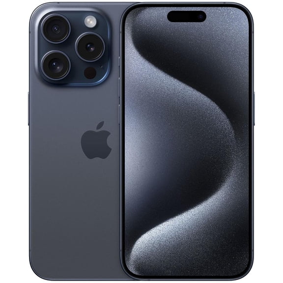 Pre-Owned Restored Premium Apple iPhone 15 Pro 128GB - Blue Titanium